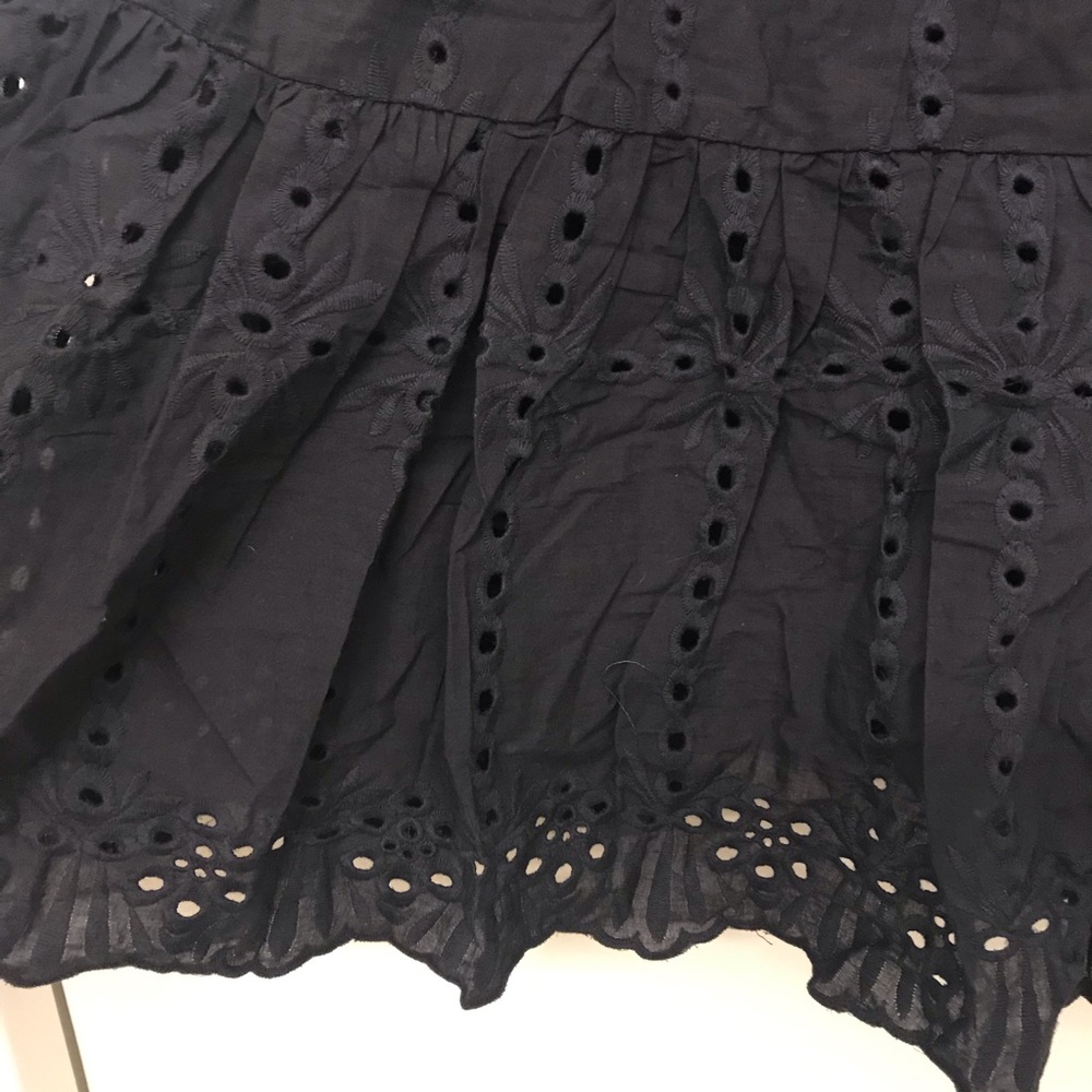 NWT Petalroz eyelet lace short sleeve babydoll - Picture 7 of 7
